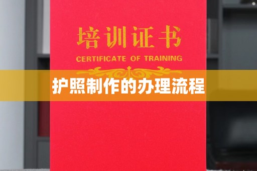 邢台护照制作的办理流程